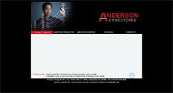 Desktop Screenshot of andersonconectores.com